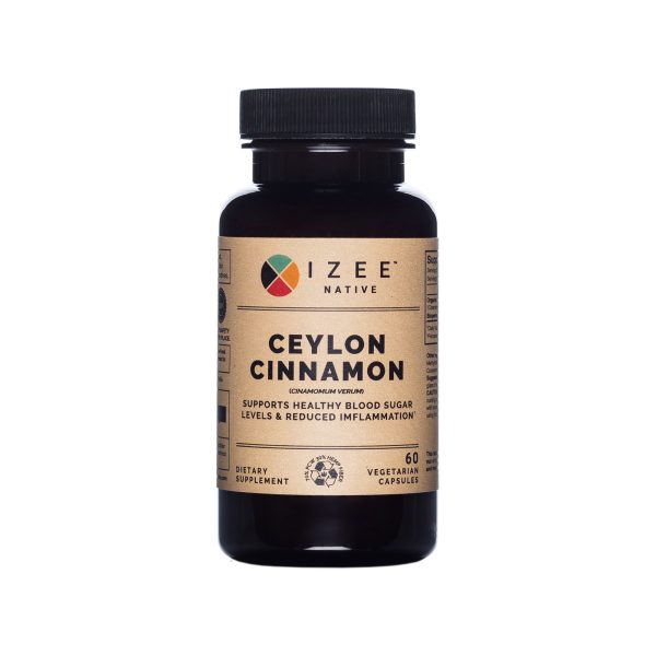 Photo of Ceylon Cinnamon capsules front panel